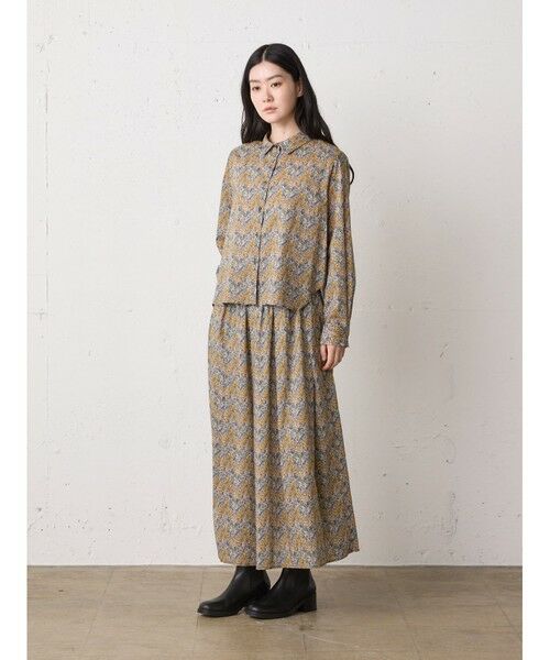 MidiUmi / ミディウミ ミニ・ひざ丈スカート | MidiUmi リバティプリントスカート | 詳細3