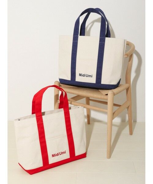 MidiUmi/ミディウミ MidiUmi トートバッグ ブルー(color31) FREE MidiUmi/ミディウミ MidiUmi トートバッグ ブルー(color31) FREE