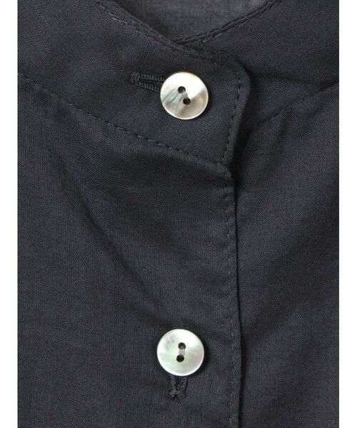 MidiUmi / ミディウミ ミニ丈・ひざ丈ワンピース | MidiUmi スタンドカラーシャツワンピース | 詳細1