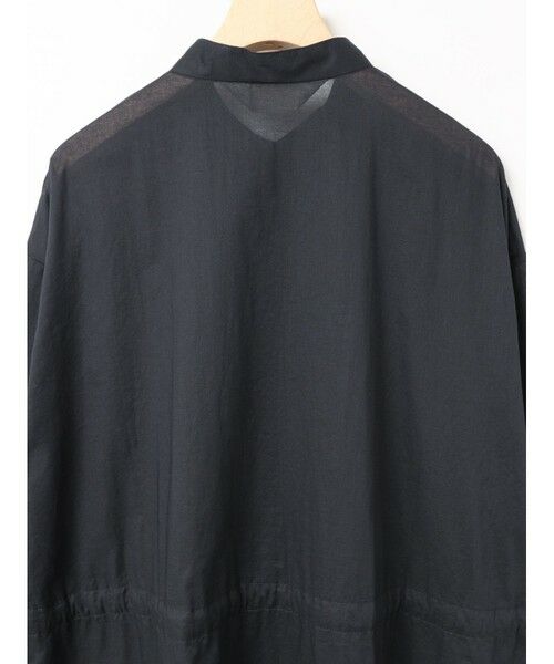 MidiUmi / ミディウミ ミニ丈・ひざ丈ワンピース | MidiUmi スタンドカラーシャツワンピース | 詳細6