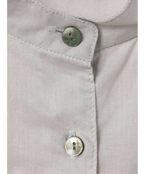 MidiUmi / ミディウミ ミニ丈・ひざ丈ワンピース | MidiUmi スタンドカラーシャツワンピース | 詳細9