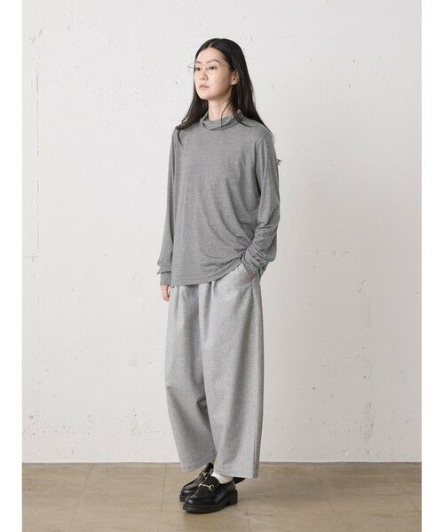 MidiUmi / ミディウミ カットソー | MidiUmi スムースタッチハイネックプルオーバー | 詳細10