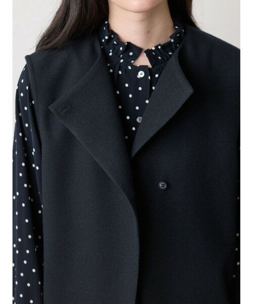 MidiUmi / ミディウミ ベスト | MidiUmi フランネルタッチベスト | 詳細7