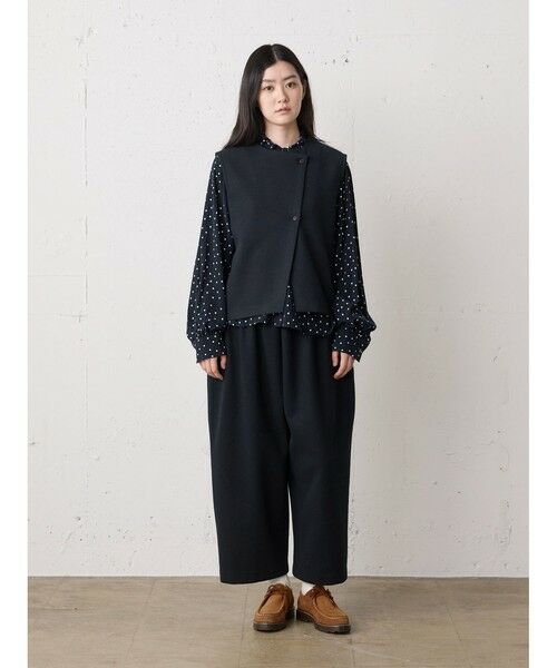 MidiUmi / ミディウミ ベスト | MidiUmi フランネルタッチベスト | 詳細8