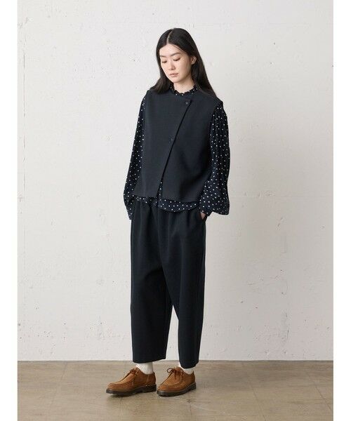 MidiUmi / ミディウミ ベスト | MidiUmi フランネルタッチベスト | 詳細9