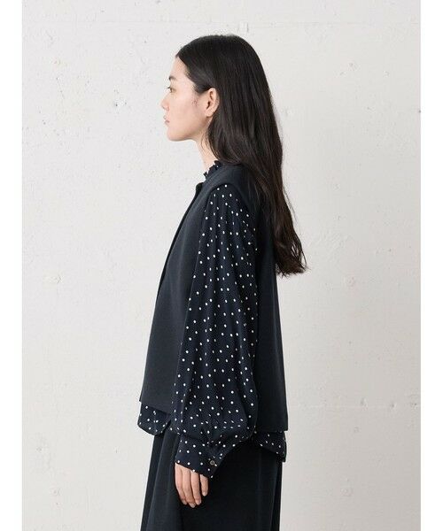 MidiUmi / ミディウミ ベスト | MidiUmi フランネルタッチベスト | 詳細4