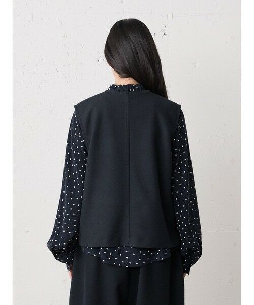 MidiUmi / ミディウミ ベスト | MidiUmi フランネルタッチベスト | 詳細5