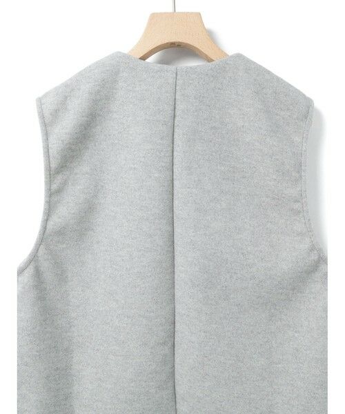 MidiUmi / ミディウミ ベスト | MidiUmi フランネルタッチベスト | 詳細17