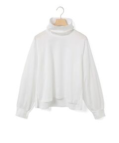 MidiUmi / ミディウミ カットソー | MidiUmi ハイネックギャザースリーブプルオーバー