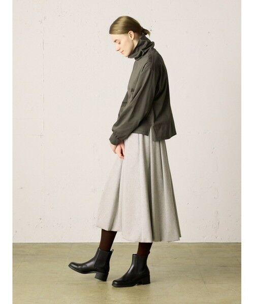 MidiUmi / ミディウミ カットソー | MidiUmi ハイネックギャザースリーブプルオーバー | 詳細11