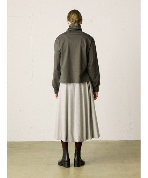 MidiUmi / ミディウミ カットソー | MidiUmi ハイネックギャザースリーブプルオーバー | 詳細12