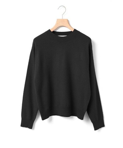 MidiUmi / ミディウミ ニット・セーター | MidiUmi ラクーンニットプルオーバー(ブラック(color99))