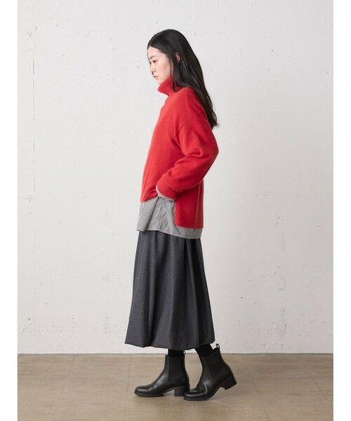 MidiUmi / ミディウミ ニット・セーター | MidiUmi ラクーンニットハイネックプルオーバー | 詳細9