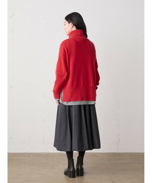 MidiUmi / ミディウミ ニット・セーター | MidiUmi ラクーンニットハイネックプルオーバー | 詳細10