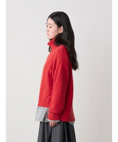 MidiUmi / ミディウミ ニット・セーター | MidiUmi ラクーンニットハイネックプルオーバー | 詳細4