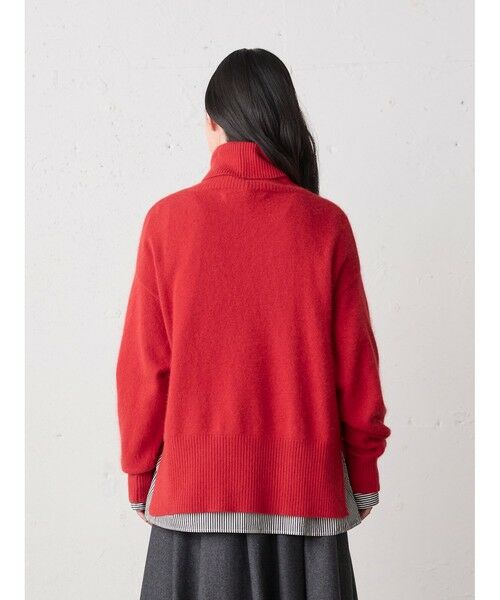 MidiUmi / ミディウミ ニット・セーター | MidiUmi ラクーンニットハイネックプルオーバー | 詳細5