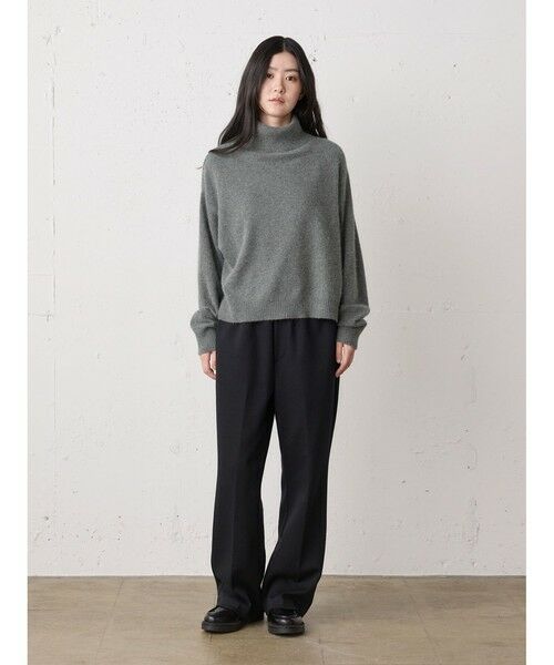 MidiUmi / ミディウミ ニット・セーター | MidiUmi ラクーンニットハイネックプルオーバー | 詳細24