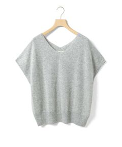 MidiUmi / ミディウミ ニット・セーター | MidiUmi ノースリーブVネックプルオーバー