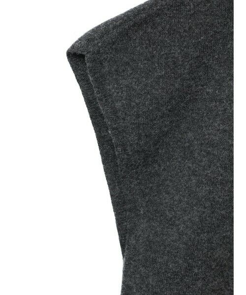 MidiUmi / ミディウミ ニット・セーター | MidiUmi ノースリーブVネックプルオーバー | 詳細5