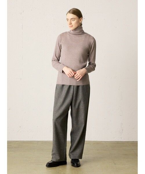 MidiUmi / ミディウミ ニット・セーター | MidiUmi ハイネックリブプルオーバー | 詳細16