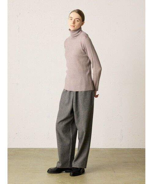 MidiUmi / ミディウミ ニット・セーター | MidiUmi ハイネックリブプルオーバー | 詳細17