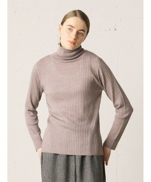 MidiUmi / ミディウミ ニット・セーター | MidiUmi ハイネックリブプルオーバー | 詳細11