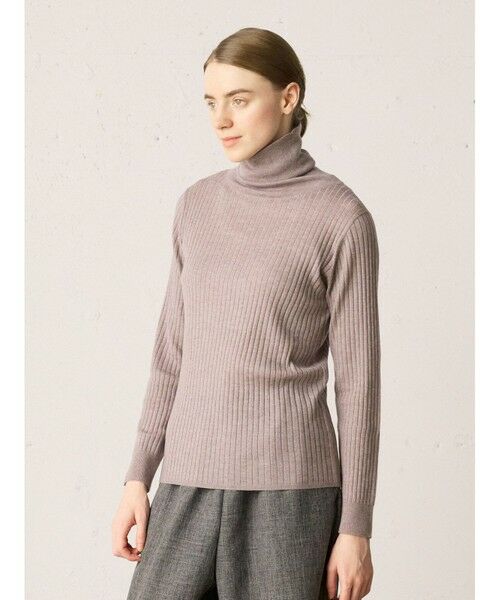MidiUmi / ミディウミ ニット・セーター | MidiUmi ハイネックリブプルオーバー | 詳細12