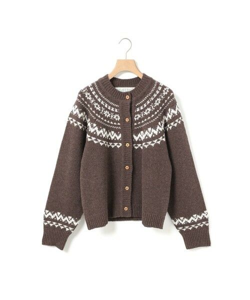 MidiUmi / ミディウミ カーディガン・ボレロ | MidiUmi ノルディックニットカーディガン | 詳細1