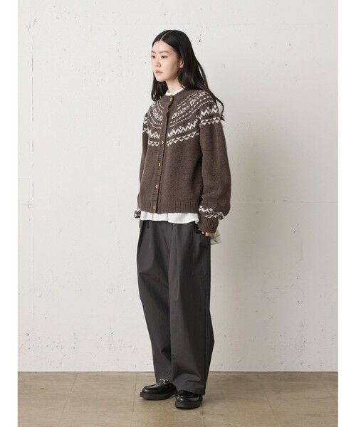 MidiUmi / ミディウミ カーディガン・ボレロ | MidiUmi ノルディックニットカーディガン | 詳細8