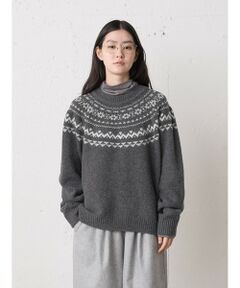 MidiUmi ノルディックニットプルオーバー