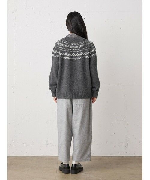 MidiUmi / ミディウミ ニット・セーター | MidiUmi ノルディックニットプルオーバー | 詳細17