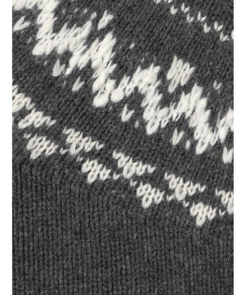 MidiUmi / ミディウミ ニット・セーター | MidiUmi ノルディックニットプルオーバー | 詳細9