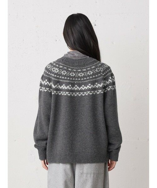 MidiUmi / ミディウミ ニット・セーター | MidiUmi ノルディックニットプルオーバー | 詳細12