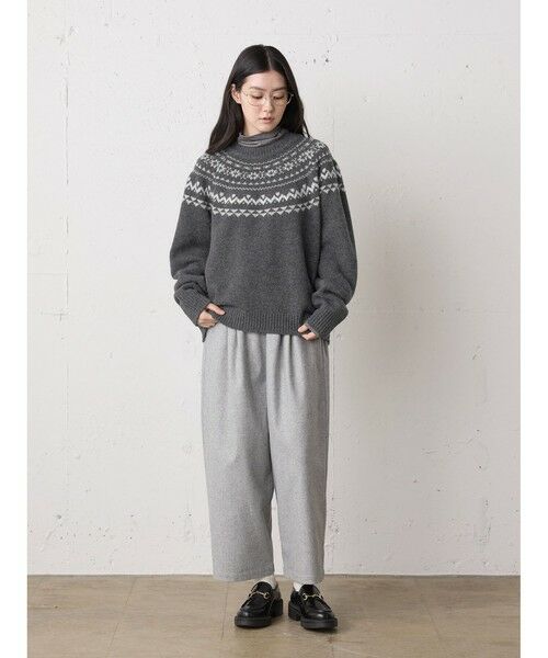 MidiUmi / ミディウミ ニット・セーター | MidiUmi ノルディックニットプルオーバー | 詳細14