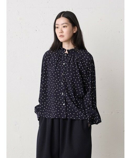 MidiUmi / ミディウミ シャツ・ブラウス | MidiUmi IPEKERプリントドットシャツ | 詳細4