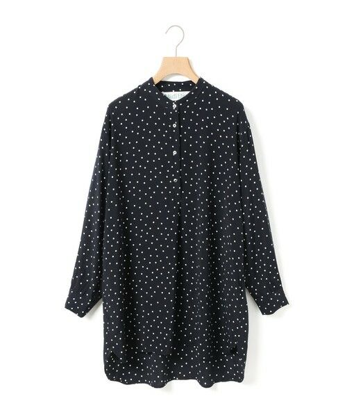 MidiUmi / ミディウミ ドレス | MidiUmi IPEKERプリントドットチュニック(ネイビー(color77))