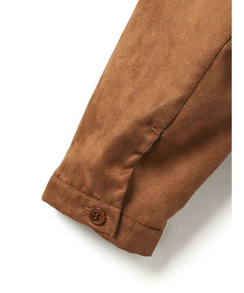 MidiUmi / ミディウミ シャツ・ブラウス | MidiUmi フェイクスエードブルゾンシャツ | 詳細7