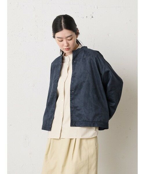 MidiUmi / ミディウミ シャツ・ブラウス | MidiUmi フェイクスエードブルゾンシャツ | 詳細11