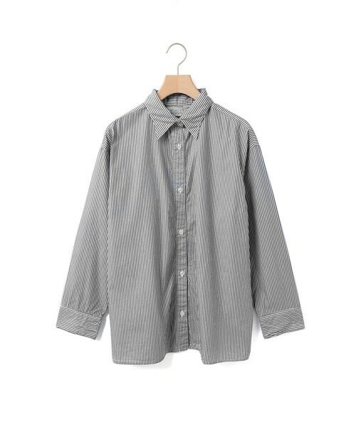 MidiUmi / ミディウミ シャツ・ブラウス | MidiUmi ポインテッドカラーストライプシャツ | 詳細7