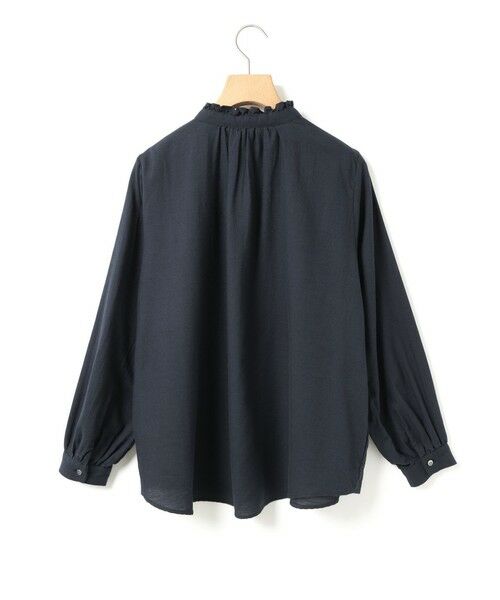 MidiUmi / ミディウミ シャツ・ブラウス | MidiUmi フリルカラーギャザーネックシャツ | 詳細6