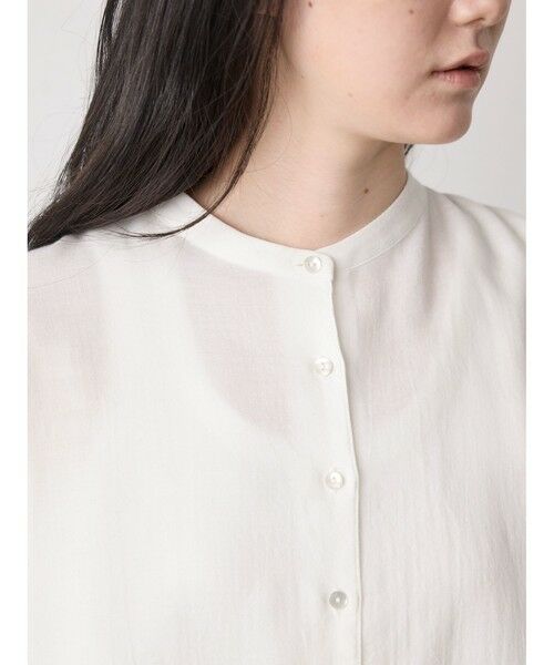 MidiUmi / ミディウミ シャツ・ブラウス | MidiUmi C/Wバックギャザーシャツ | 詳細13