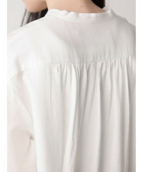 MidiUmi / ミディウミ シャツ・ブラウス | MidiUmi C/Wバックギャザーシャツ | 詳細14
