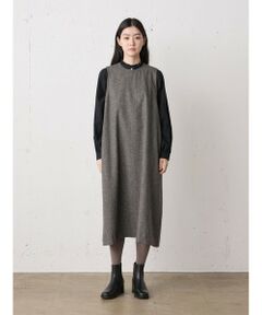 MidiUmi / ミディウミ ドレス | MidiUmi ツイードノースリーブワンピース