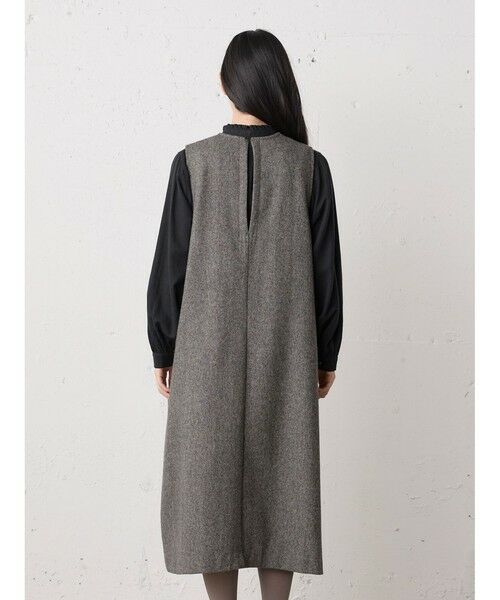 MidiUmi / ミディウミ ドレス | MidiUmi ツイードノースリーブワンピース | 詳細11