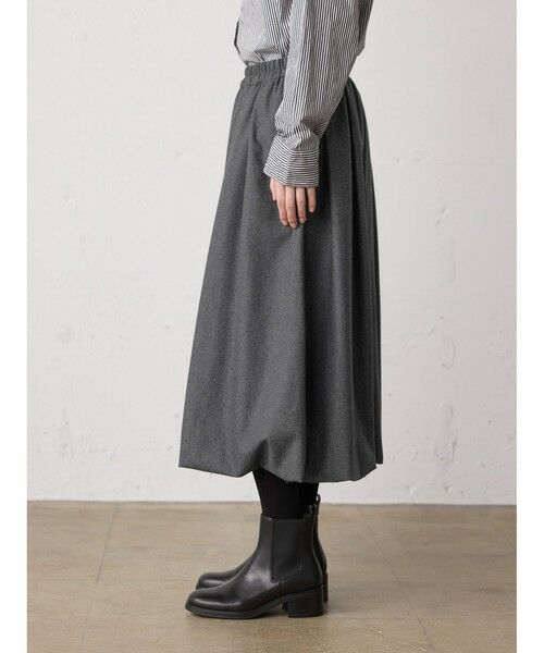 MidiUmi / ミディウミ ミニ・ひざ丈スカート | MidiUmi ウールバルーンスカート | 詳細10