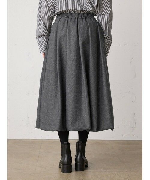 MidiUmi / ミディウミ ミニ・ひざ丈スカート | MidiUmi ウールバルーンスカート | 詳細11