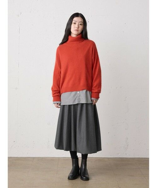 MidiUmi / ミディウミ ミニ・ひざ丈スカート | MidiUmi ウールバルーンスカート | 詳細12