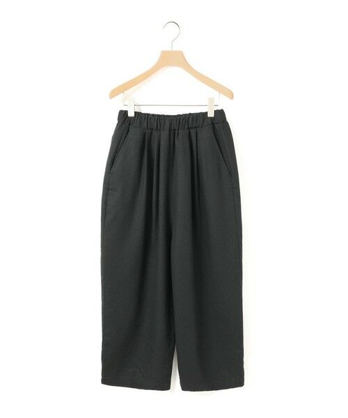 MidiUmi / ミディウミ その他パンツ | MidiUmi ウールワイドイージーパンツ(ブラック(color99))