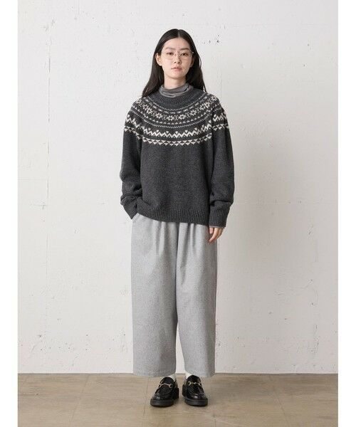 MidiUmi / ミディウミ その他パンツ | MidiUmi ウールワイドイージーパンツ | 詳細11