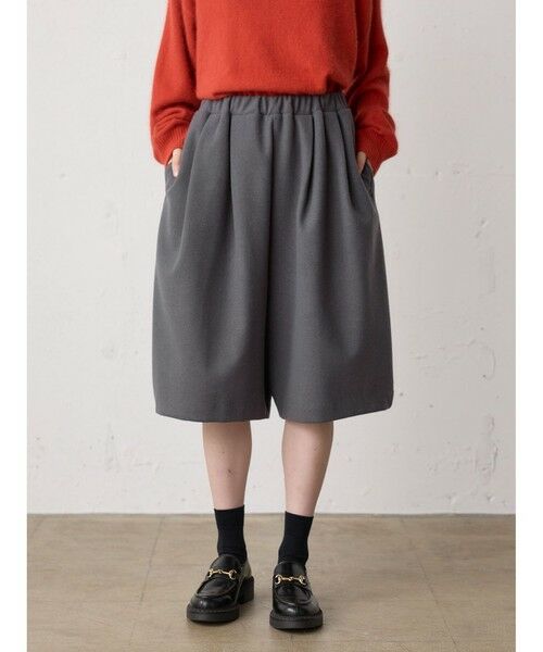 MidiUmi / ミディウミ その他パンツ | MidiUmi フランネルタッチショートパンツ | 詳細13